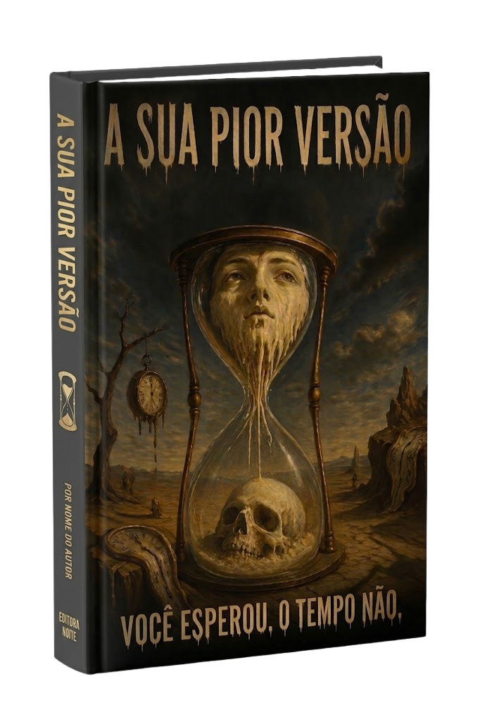 Mockup 3D do livro A Sua Pior Versão